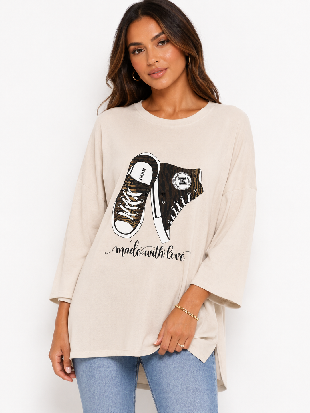 Made With Love Oversized Sweatshirt