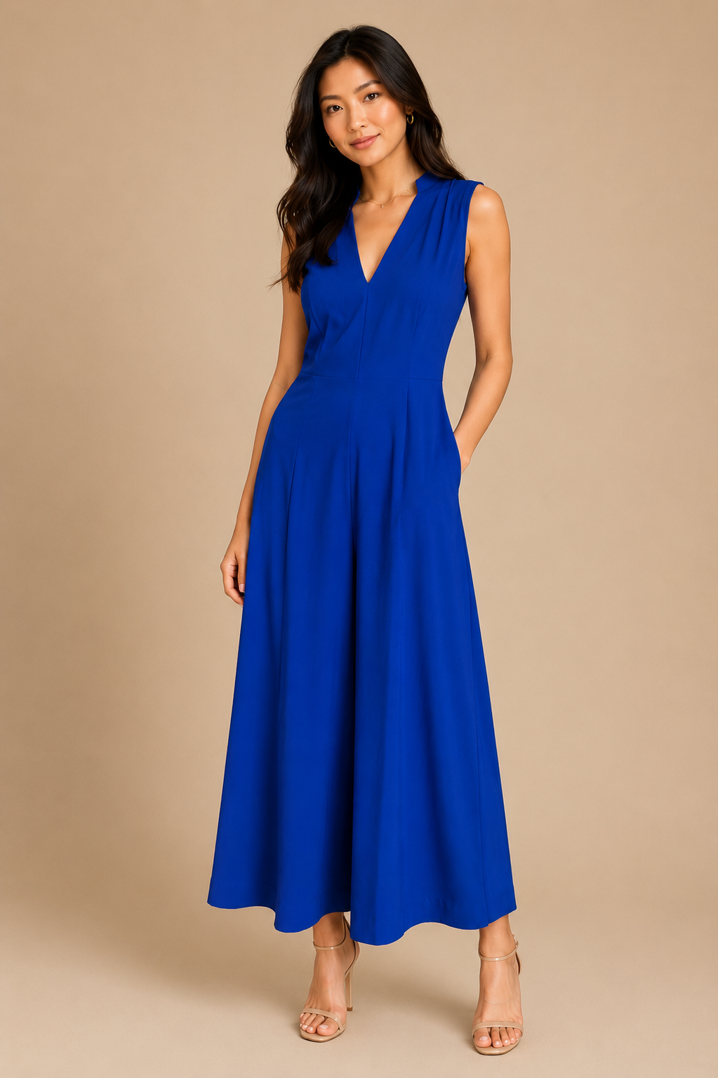 Essential Sleeveless Maxi Dress